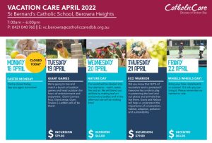 Vacation Care April 2022